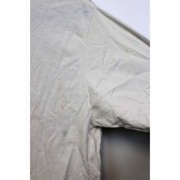 Vtg 80s California Raisins Grapevine Gym Shirt sz L White Crew Neck Short Sleeve - Picture 11 of 12